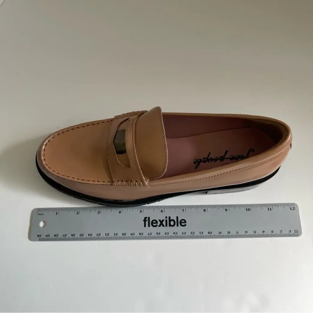 Free People‎ Liv Loafer Camel Tan
